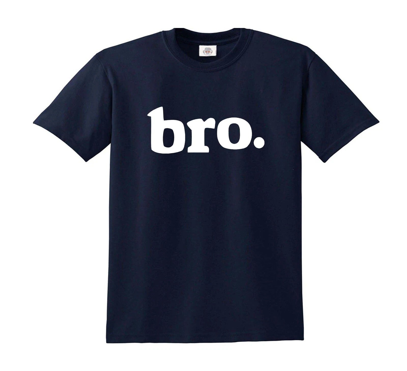 BRO LEETER TWEEN BOY | KID'S T-SHIRT NAVY T-SHIRT WHITE PRINT BRO LEETER TWEEN BOY | KID'S T-SHIRT