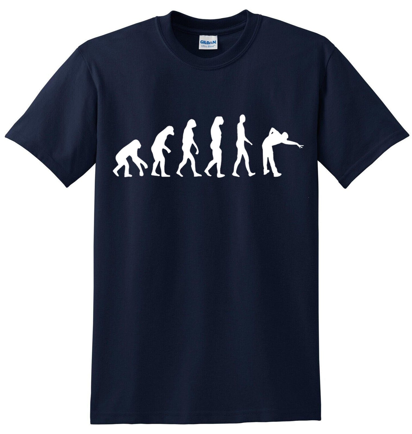 HUMAN SNOOKER EVOLUTION | MEN'S T-SHIRT