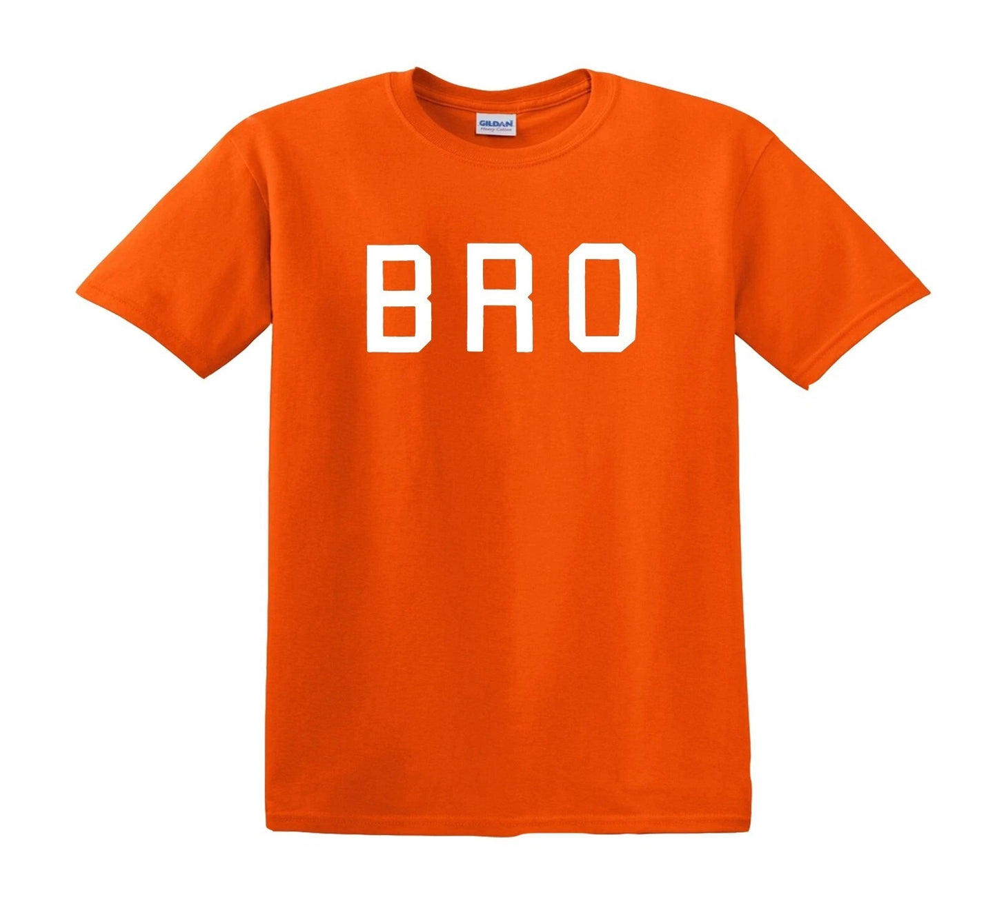 BAD COOL SLOGAN Family Graphic | KID'S T-SHIRT ORANGE T-SHIRT WHITE PRINT BAD COOL SLOGAN Family Graphic | KID'S T-SHIRT