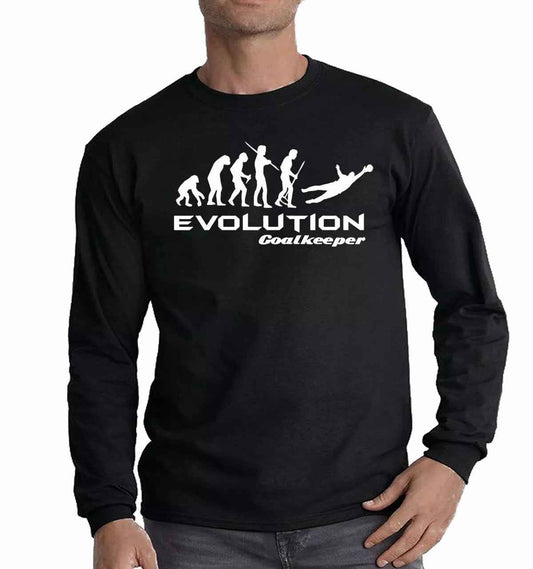 Funny Goalkeeper Long Sleeve Shirt for Men - Retro Football T-Shirt Funny Goalkeeper Long Sleeve Shirt for Men - Retro Football T-Shirt
