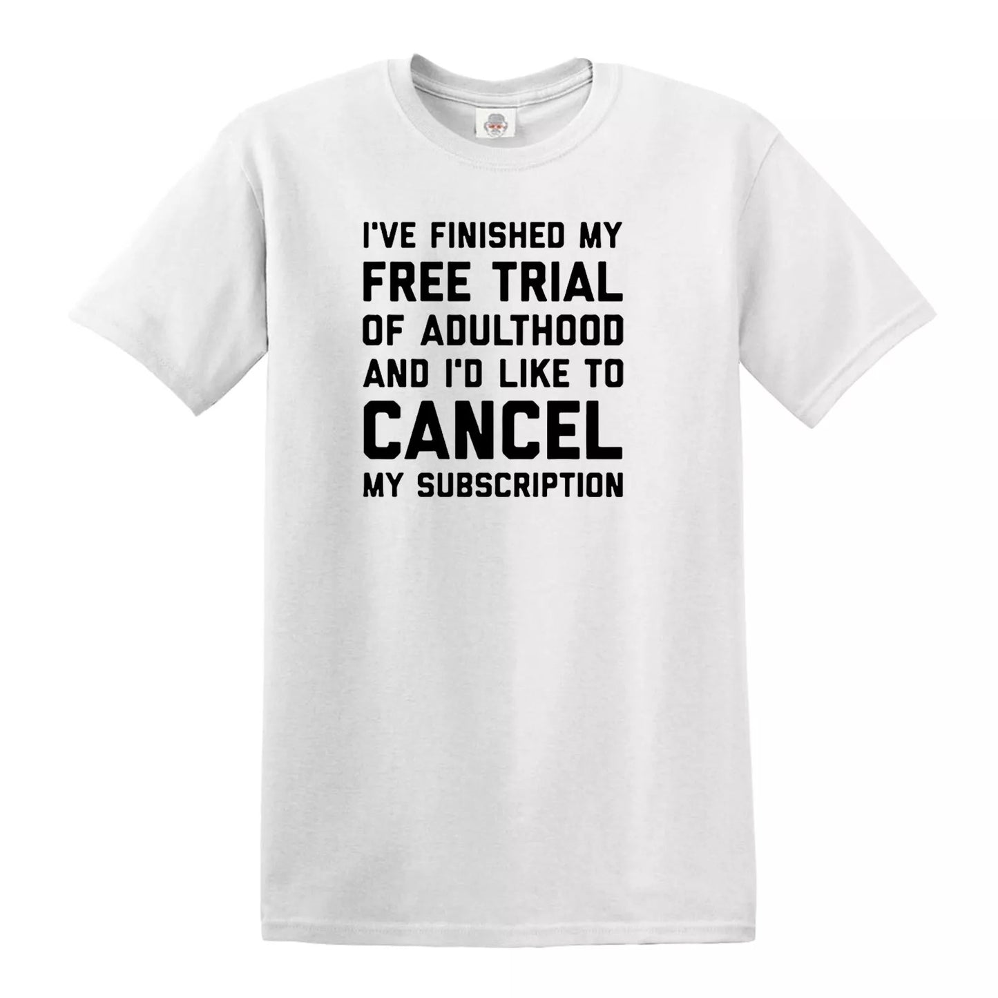 I MAY LOOK CALM BUT IN MY HEAD | MEN'S T-SHIRT WHITE T-SHIRT BLACK PRINT I MAY LOOK CALM BUT IN MY HEAD | MEN'S T-SHIRT