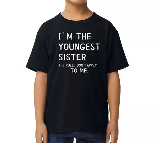 I'M YOUNGEST SISTER | KID'S T-SHIRT I'M YOUNGEST SISTER | KID'S T-SHIRT