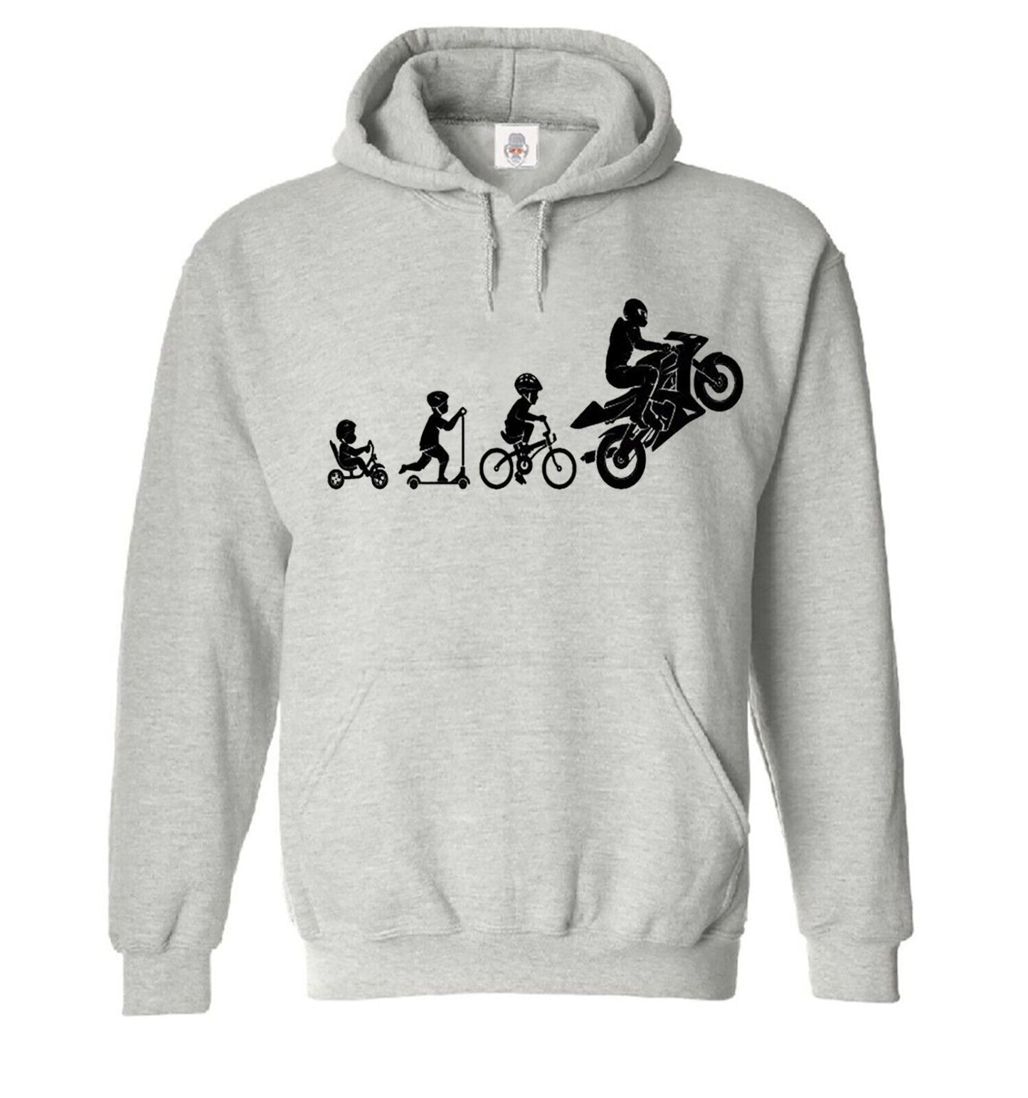 Motorbike Evolution Hoody For Men's