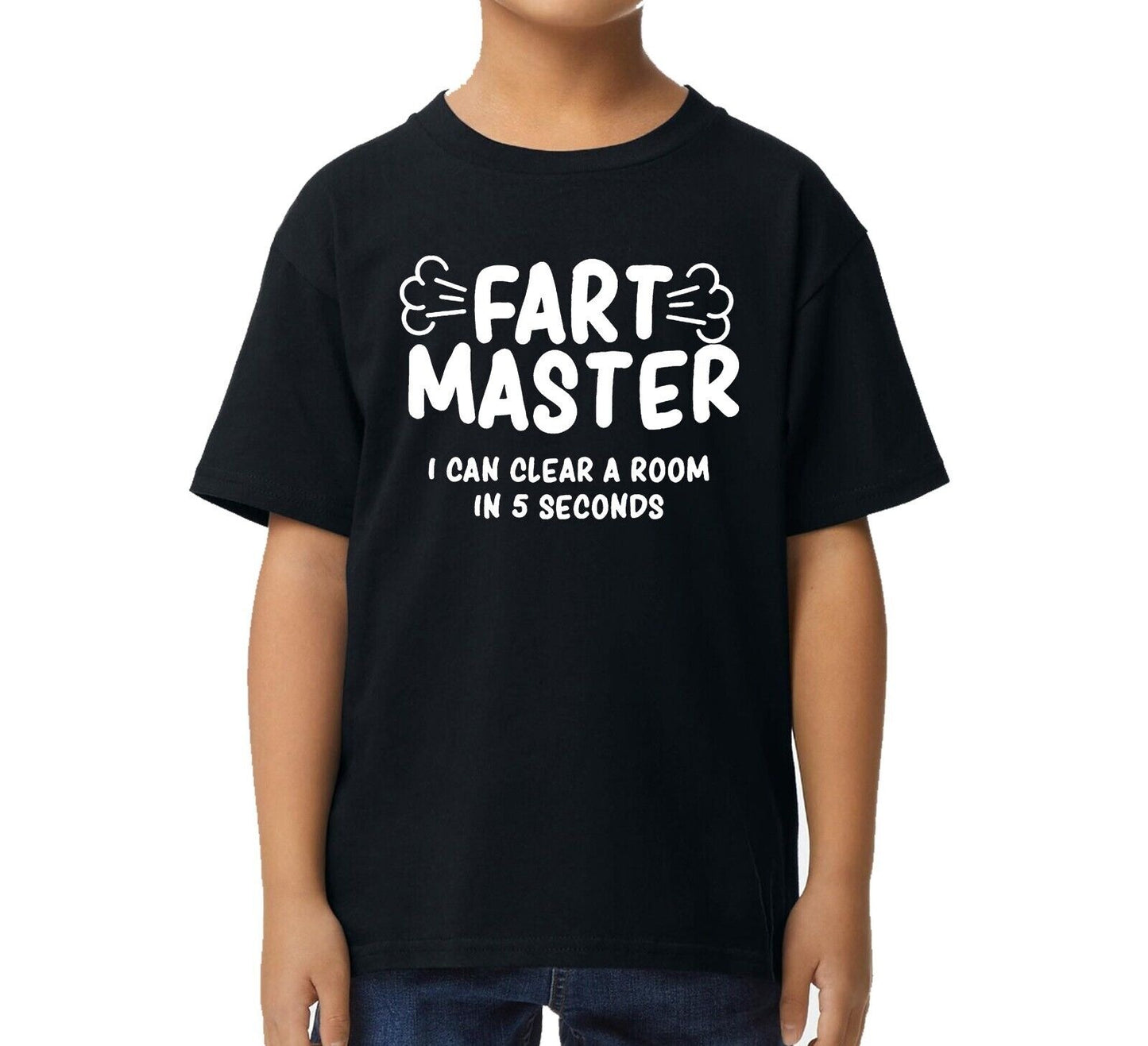 FART MASTER I CAN CLEAR | KID'S T-SHIRT FART MASTER I CAN CLEAR | KID'S T-SHIRT