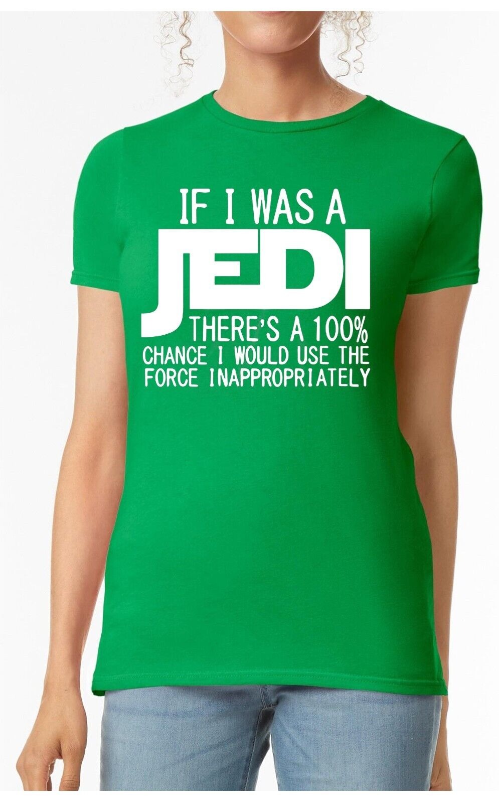 IF I WAS A JEDI | LADIES T-SHIRT