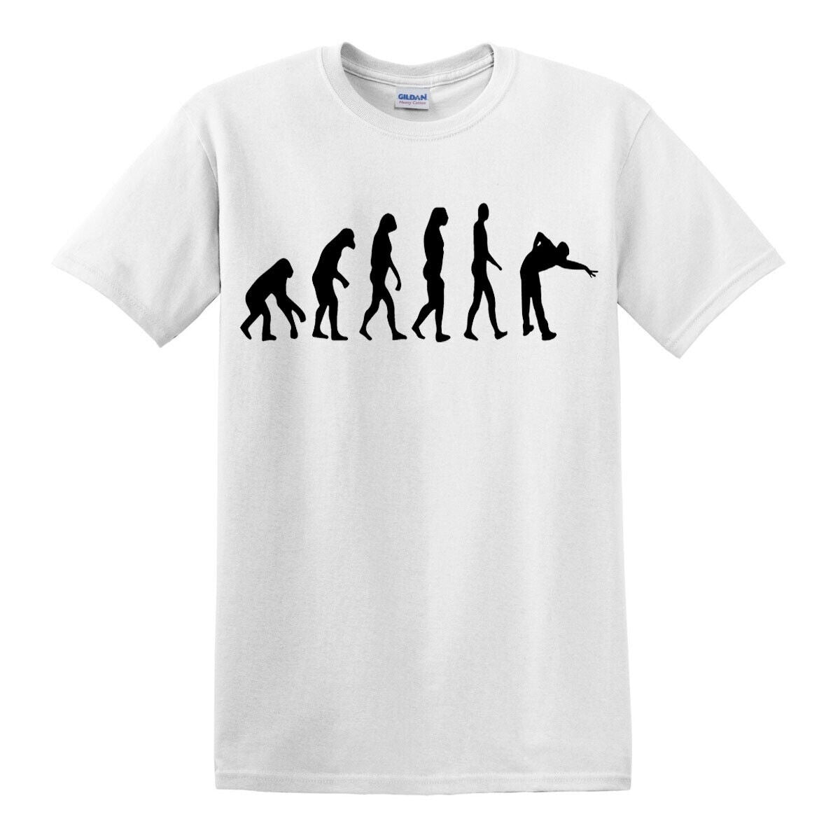 HUMAN SNOOKER EVOLUTION | MEN'S T-SHIRT