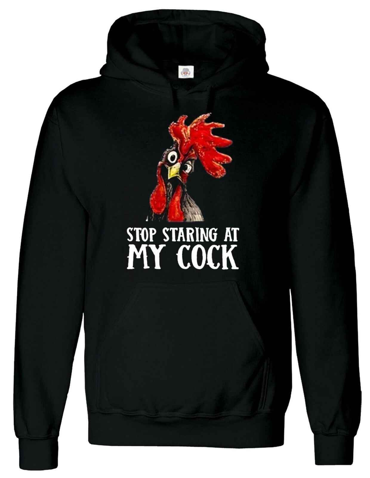STOP STRAING ATMY COCK Hoody For Men's