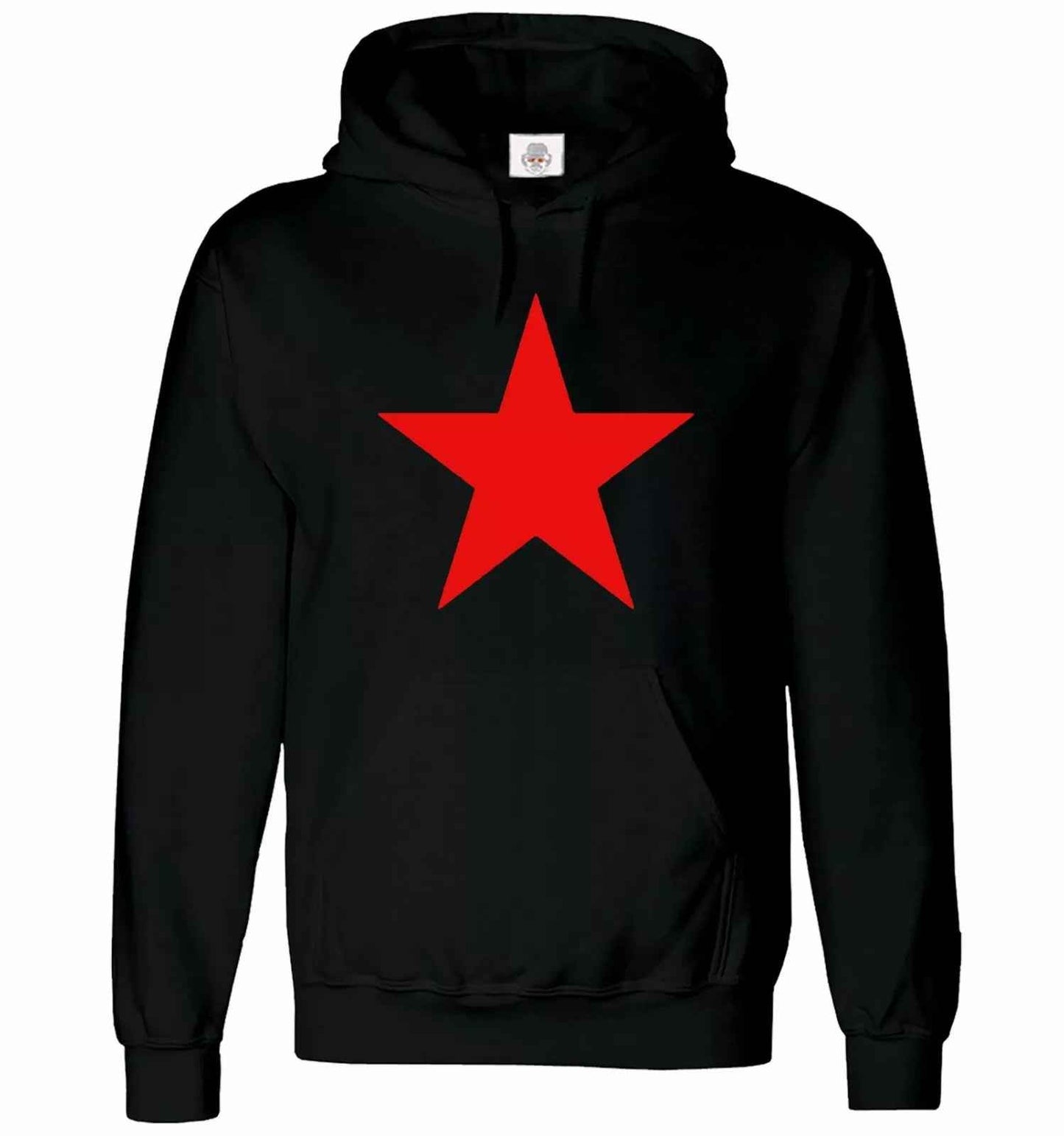 Red Star Hoodie Sweatshirt for Men Inspired by Sharon Tate Retro 1960s Design Red Star Hoodie Sweatshirt for Men Inspired by Sharon Tate Retro 1960s Design