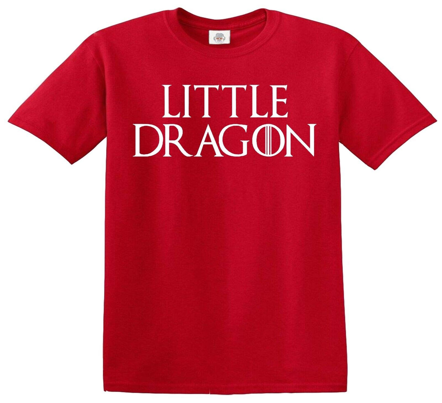 Little Dragon COOL SLOGAN | KID'S T-SHIRT RED T-SHIRT WHITE PRINT Little Dragon COOL SLOGAN | KID'S T-SHIRT