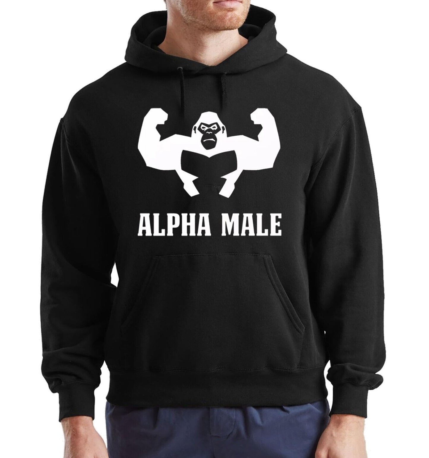 Alpha Male Gorilla Hoody Sweatshirt Men's Alpha Male Gorilla Hoody Sweatshirt Men's