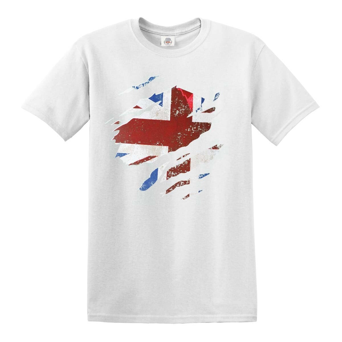 Ripped Union Jack Flag | MEN'S T-SHIRT