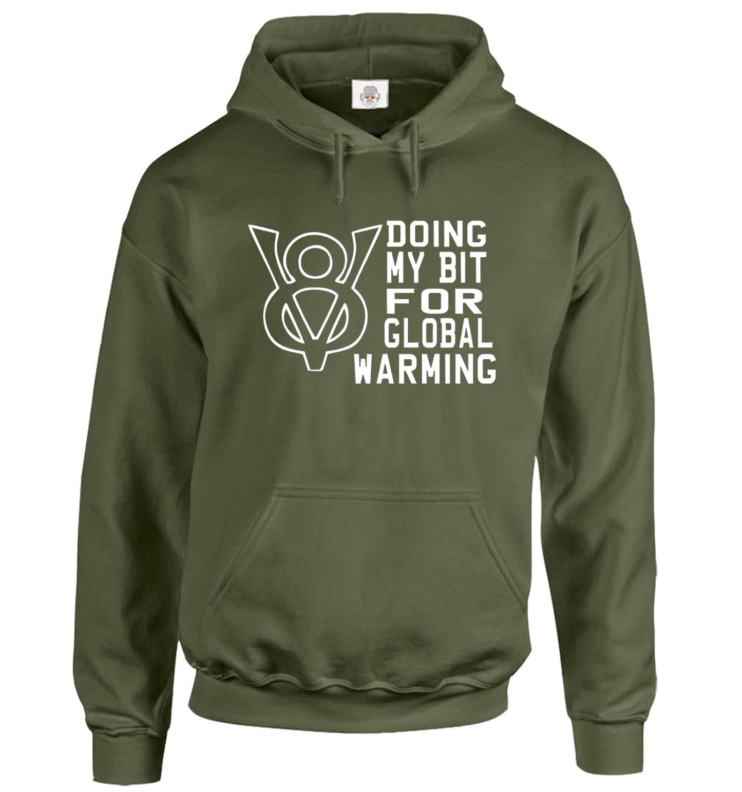 V8 Global Warming Hoody For Men's