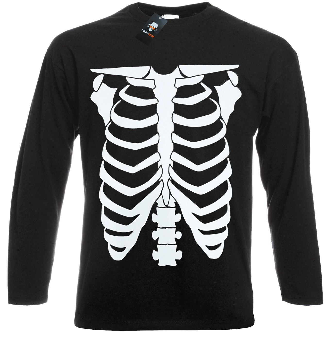 SKELETON Long Sleeve T-Shirt Men's