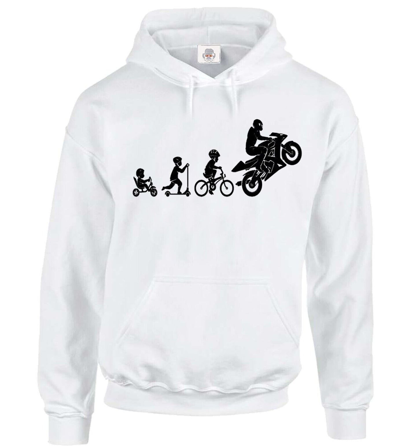 Motorbike Evolution Hoody For Men's