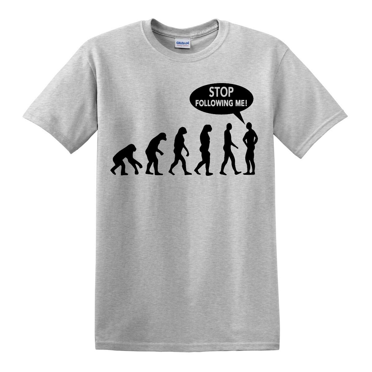 FOLLOWING ME EVOLUTION | MEN'S T-SHIRT