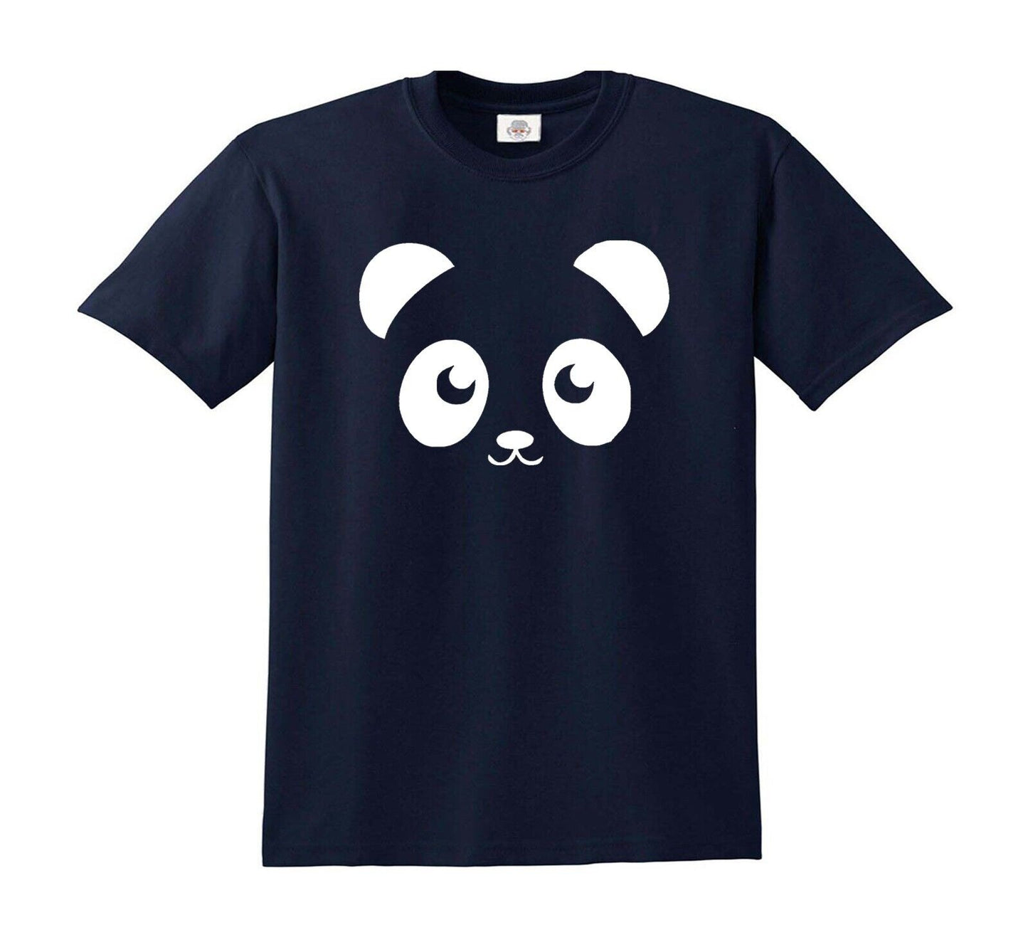 CUTE PANDA KIDS BIRTHDAY GIFT | KID'S T-SHIRT NAVY T-SHIRT WHITE PRINT CUTE PANDA KIDS BIRTHDAY GIFT | KID'S T-SHIRT