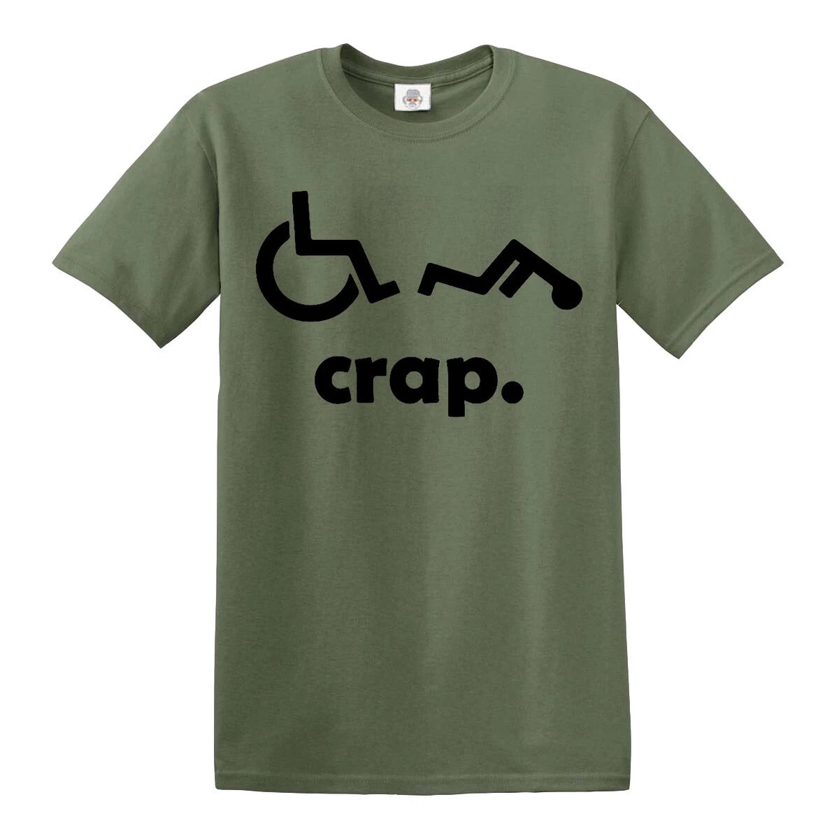 Crap Handicap Funny | MEN'S T-SHIRT