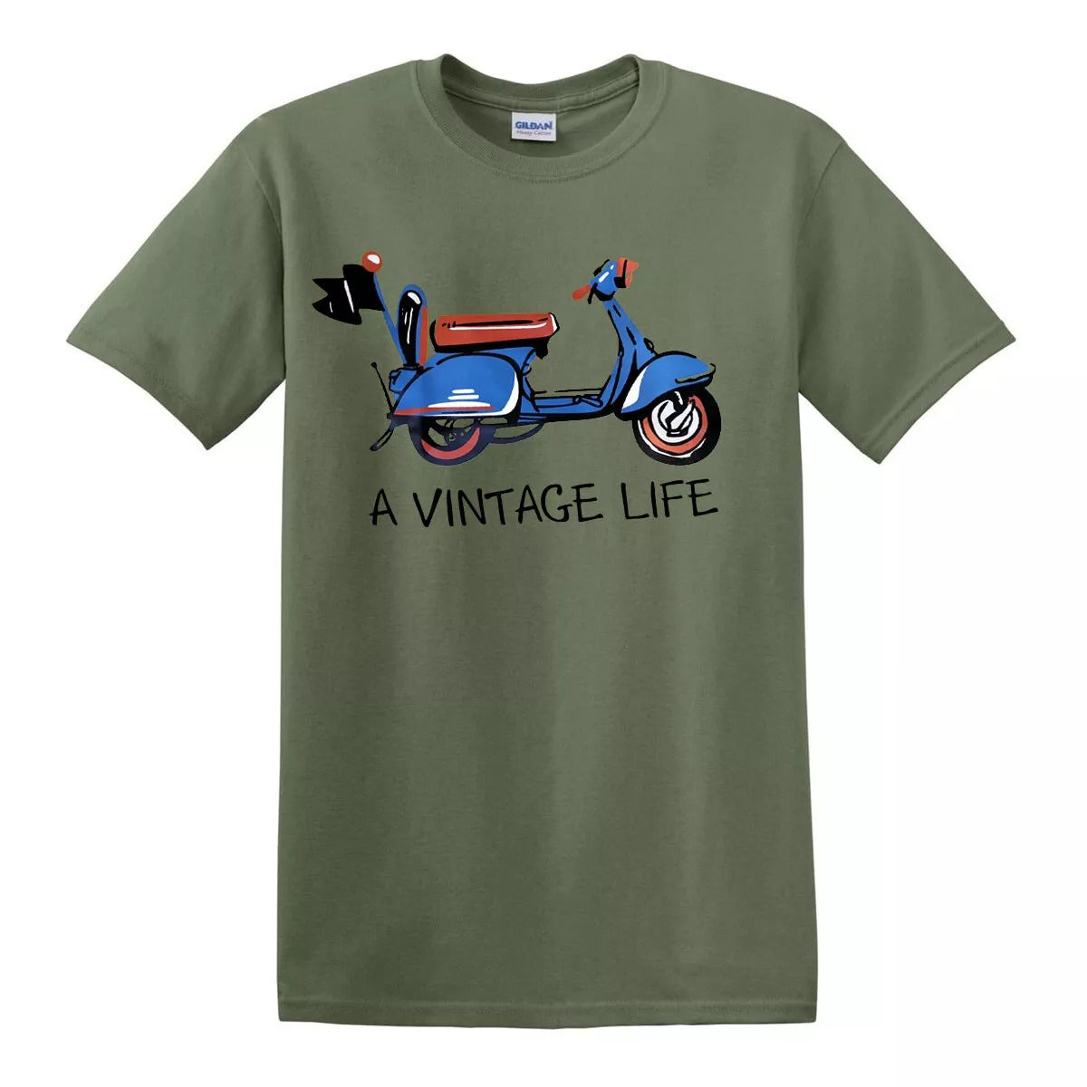 VINTAGE LIFE VESPA | MEN'S T-SHIRT