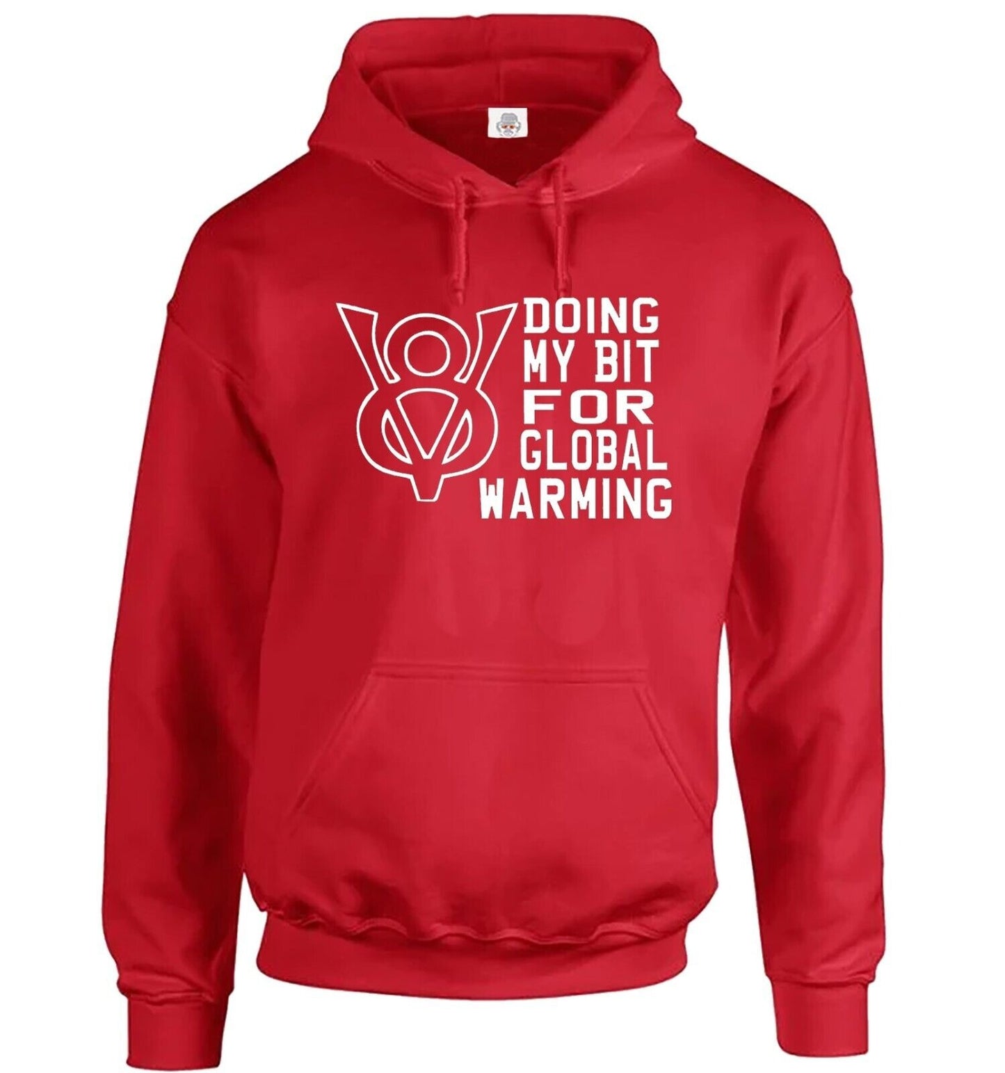 V8 Global Warming Hoody For Men's