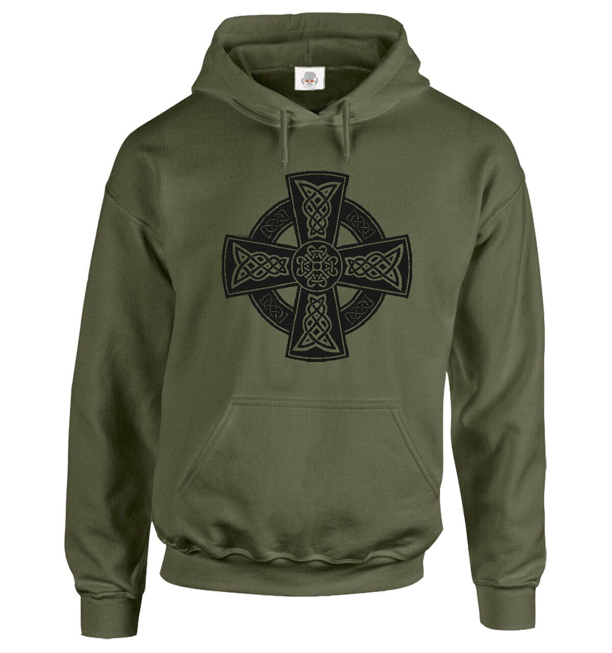 New Celtic Cross Hoody For Men's