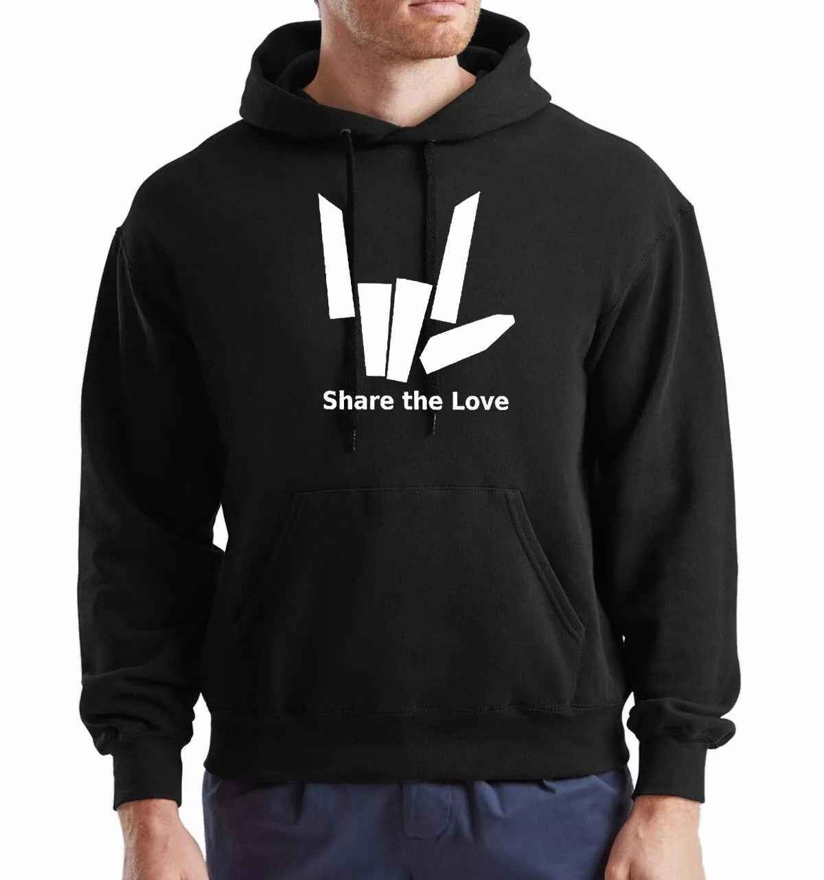 Funny Heart Hoodie Unisex Sweatshirt | Share The Love Hoody with Heart Quote Funny Heart Hoodie Unisex Sweatshirt | Share The Love Hoody with Heart Quote