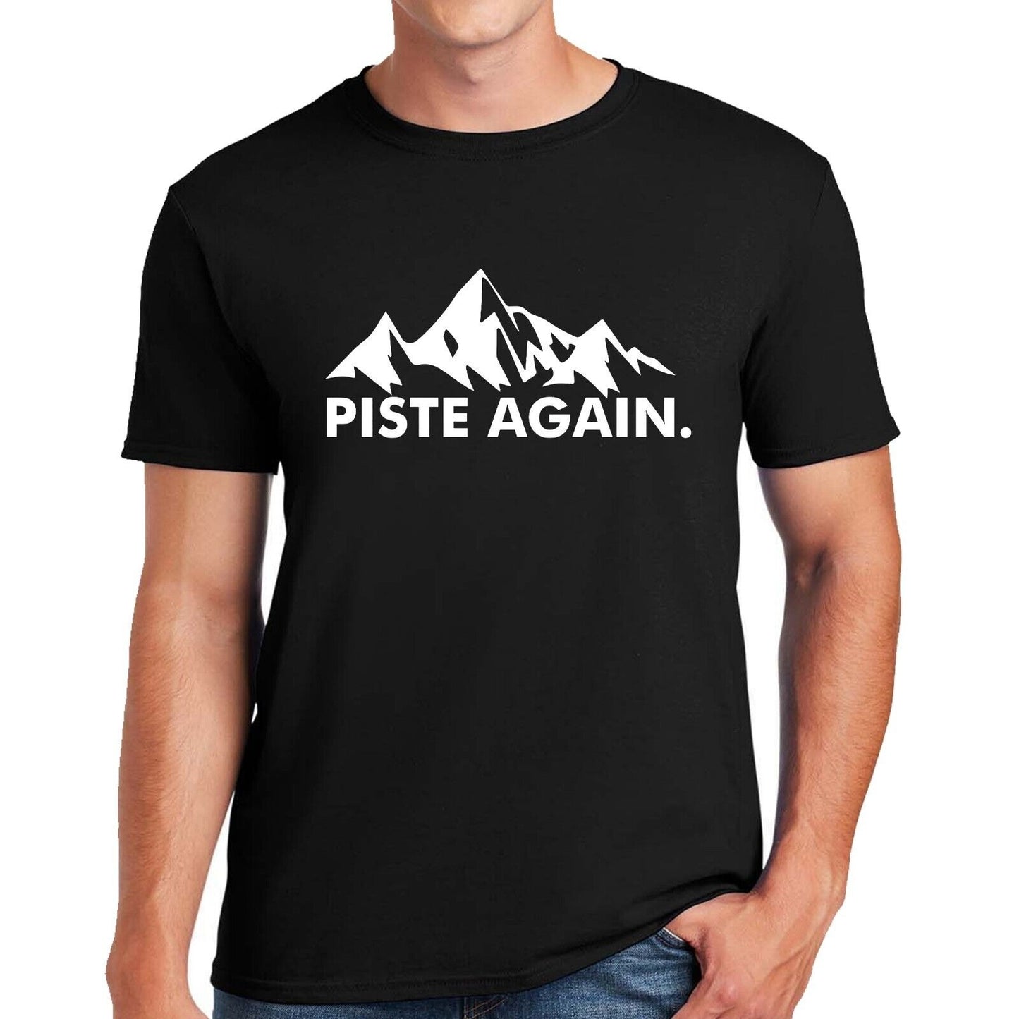 PISTE AGAIN SNOWBOARDING | MEN'S T-SHIRT PISTE AGAIN SNOWBOARDING | MEN'S T-SHIRT