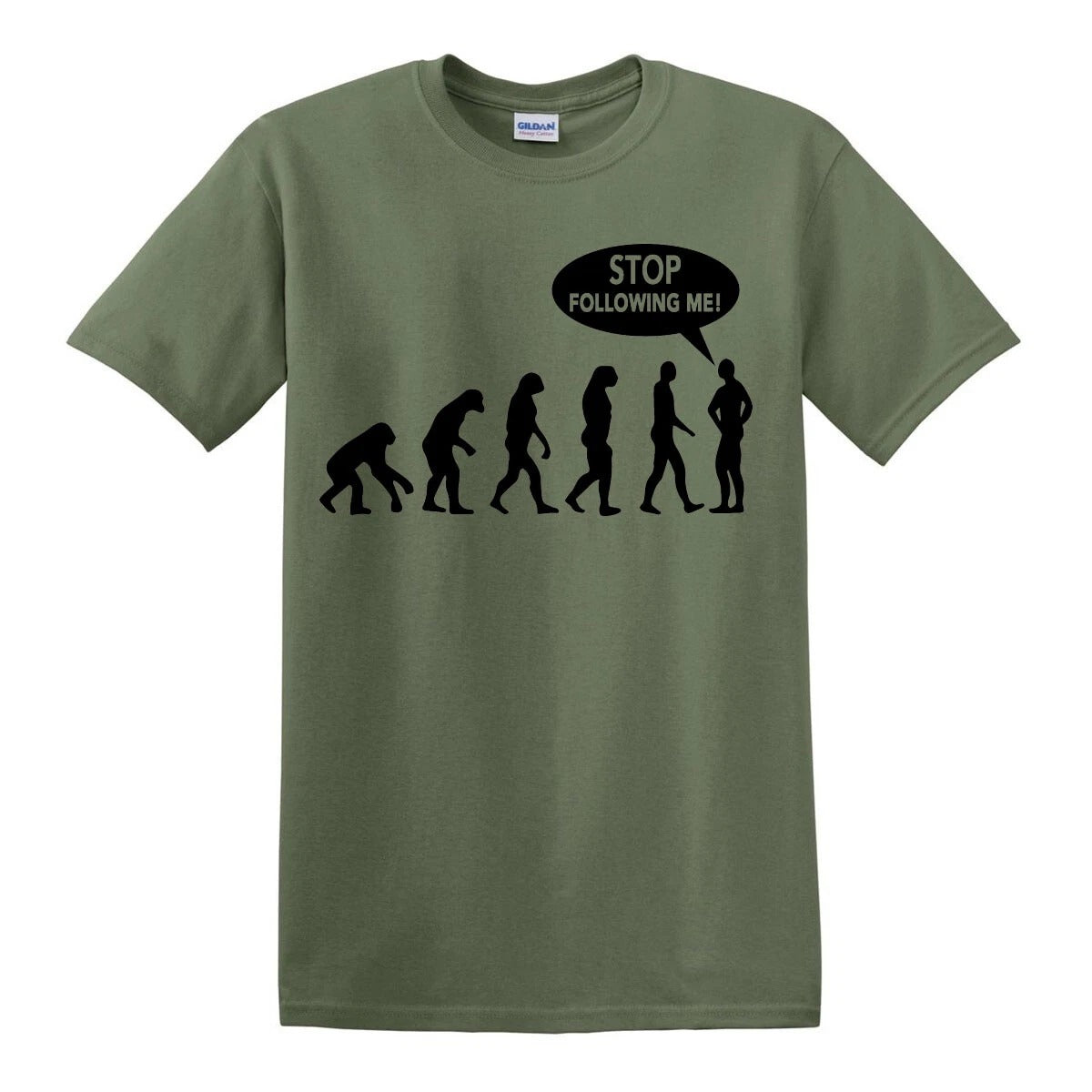 FOLLOWING ME EVOLUTION | MEN'S T-SHIRT