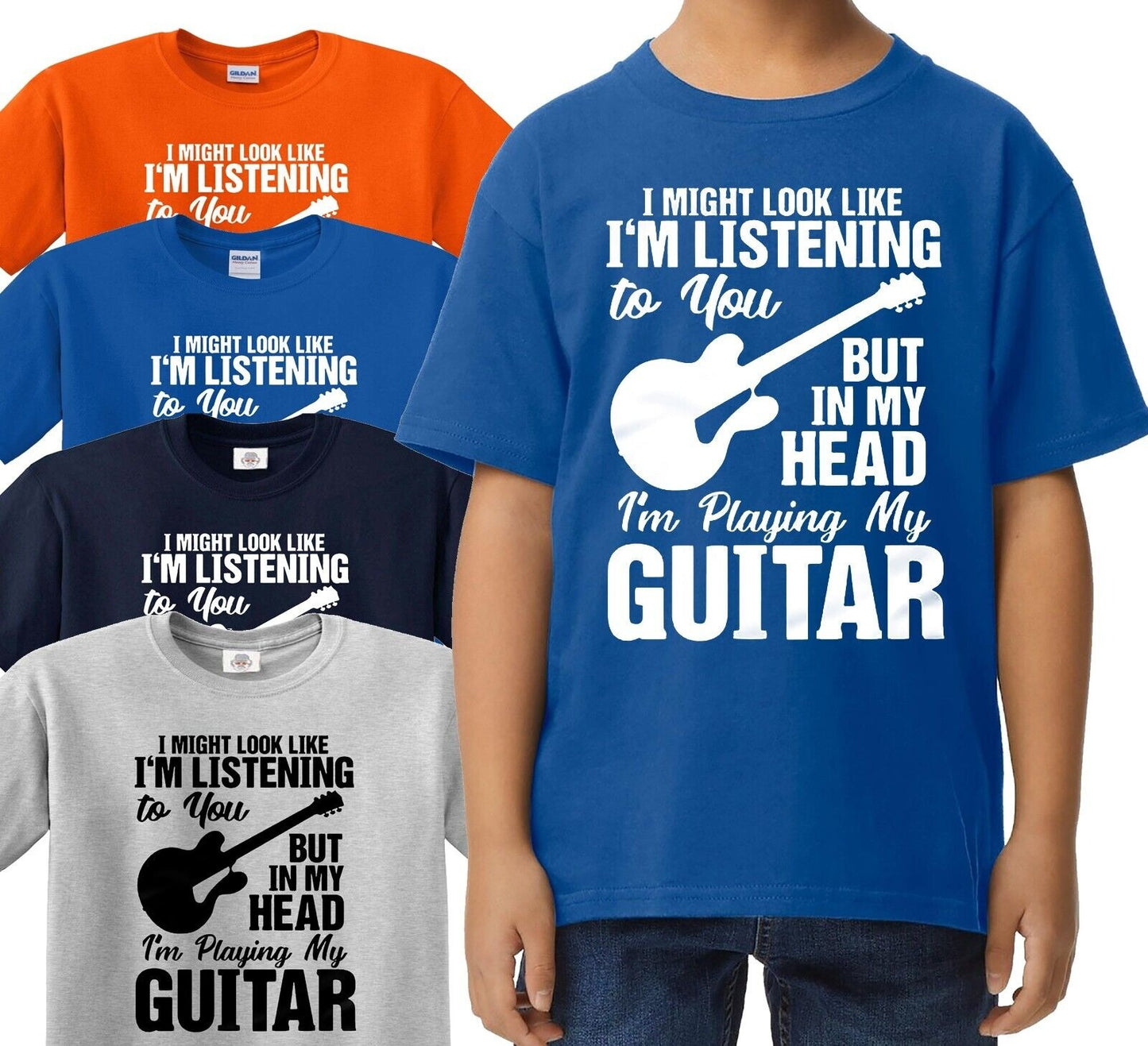 I Might Look Like I'm Listening | KID'S T-SHIRT I Might Look Like I'm Listening | KID'S T-SHIRT