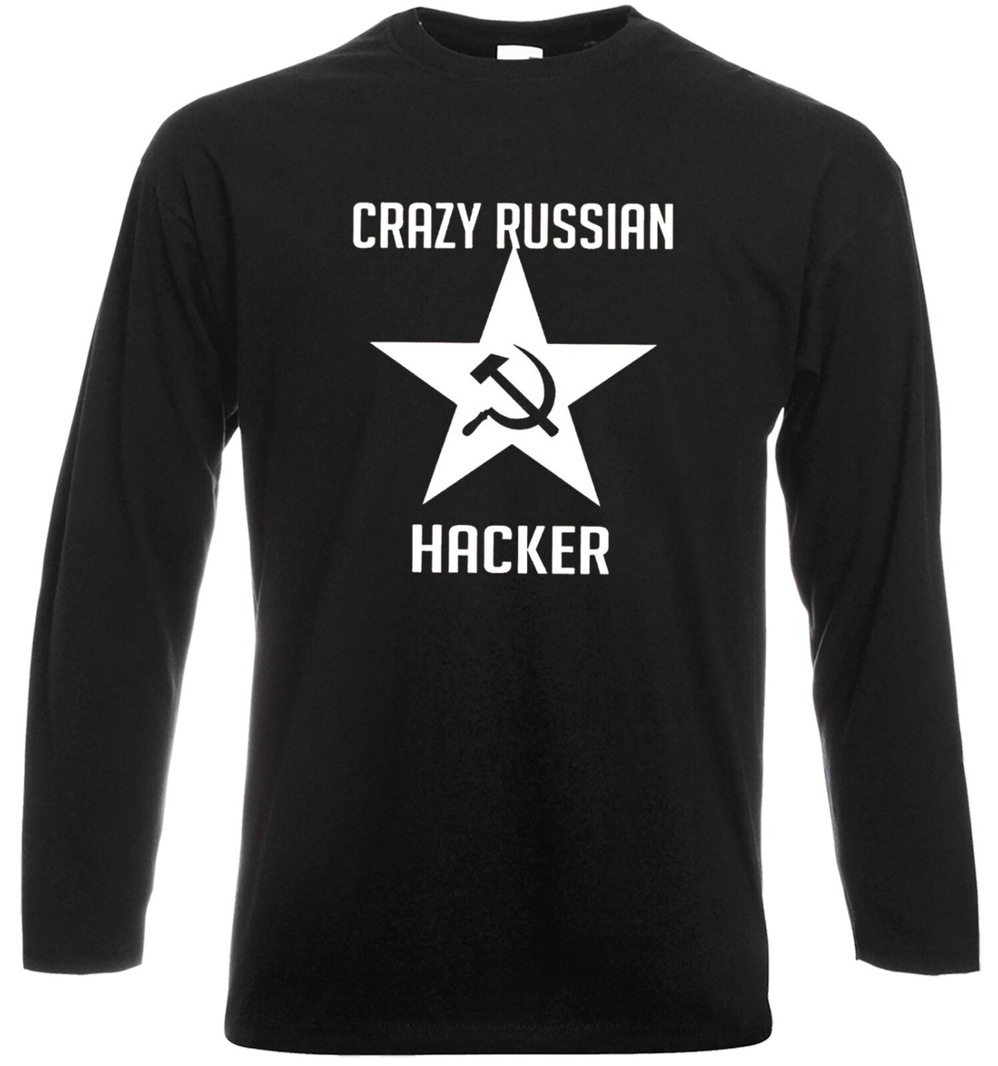 Crazy Russian Hacker | Long Sleeve Men's