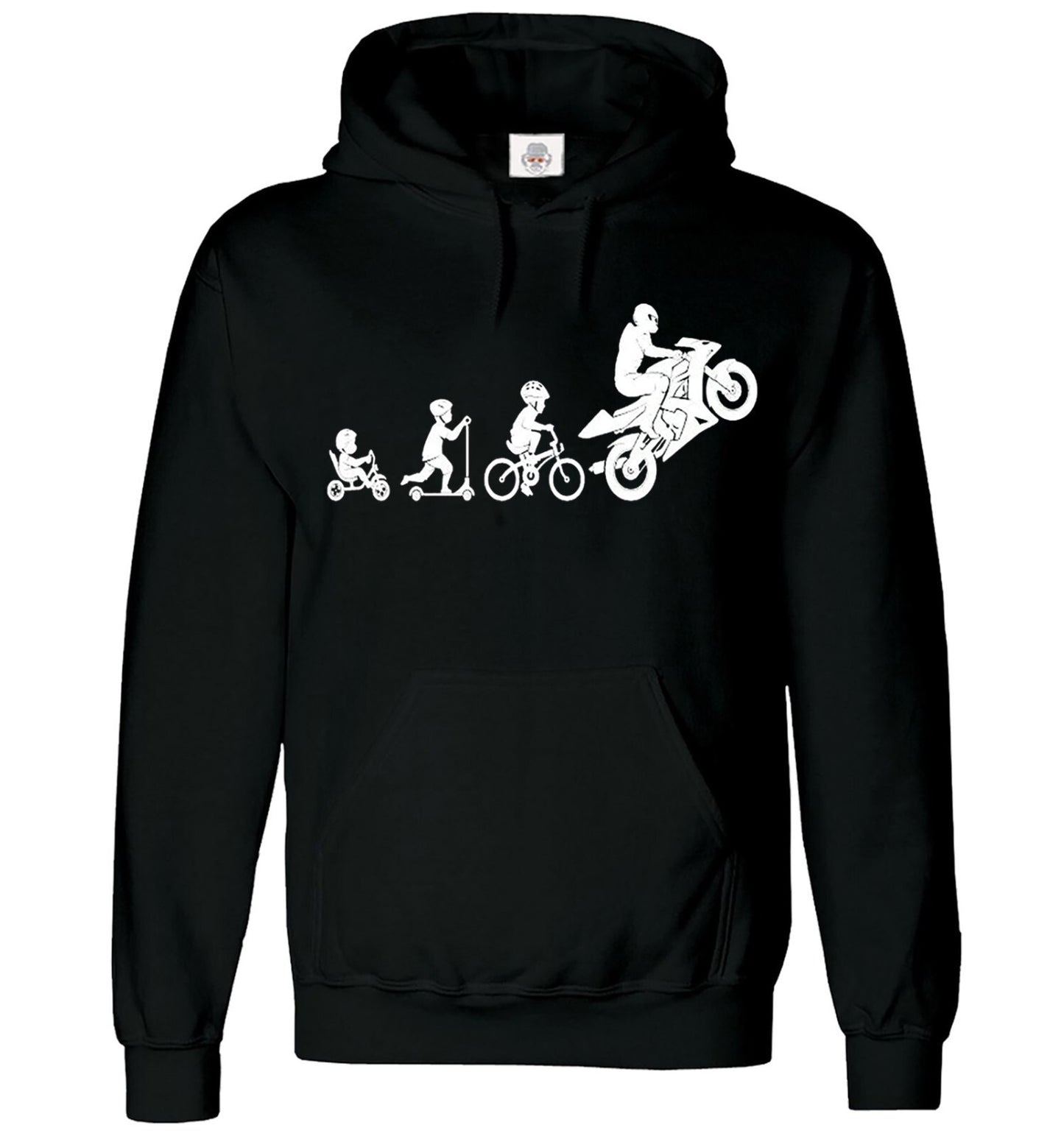 Motorbike Evolution Hoody For Men's