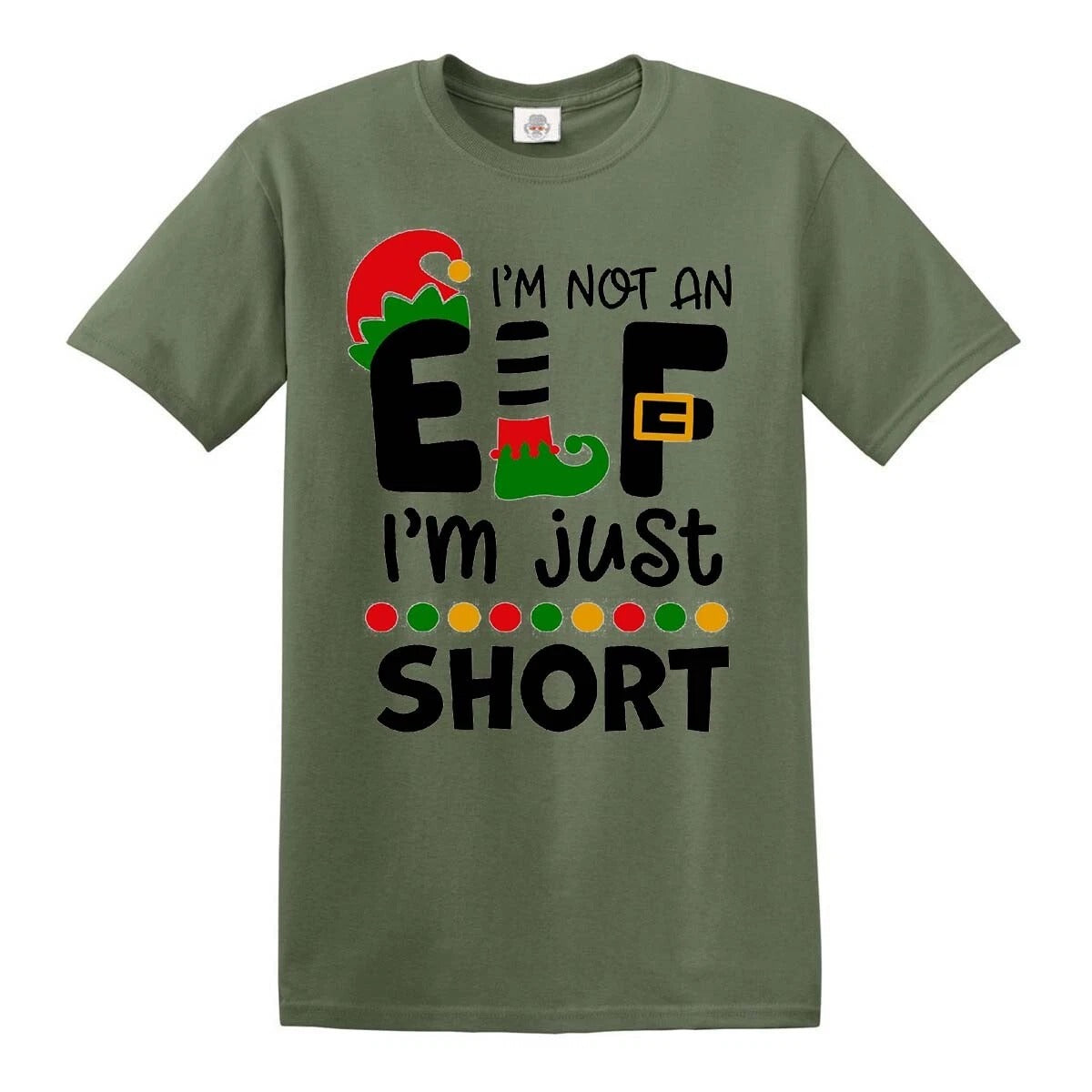 I'M NOT AN ELF I'M JUST | MEN'S T-SHIRT