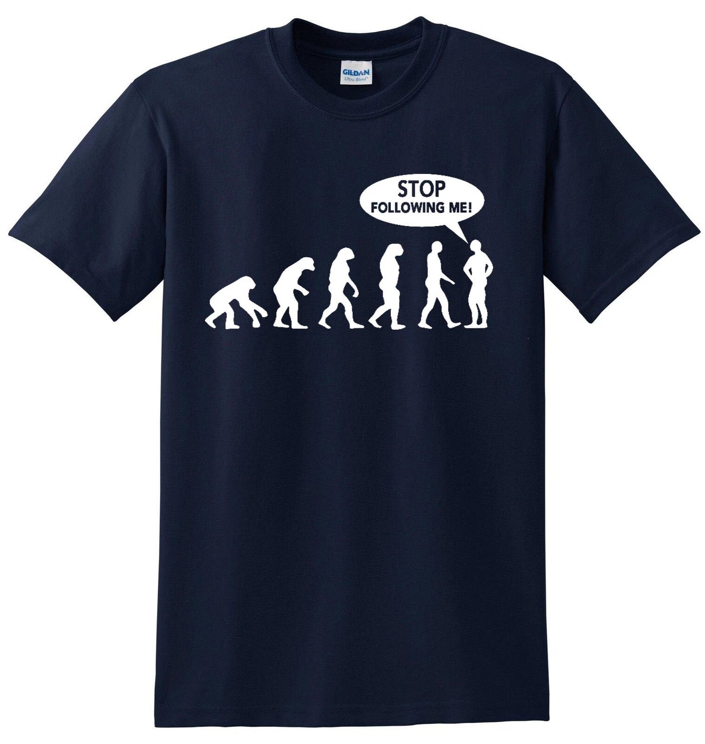 FOLLOWING ME EVOLUTION | MEN'S T-SHIRT