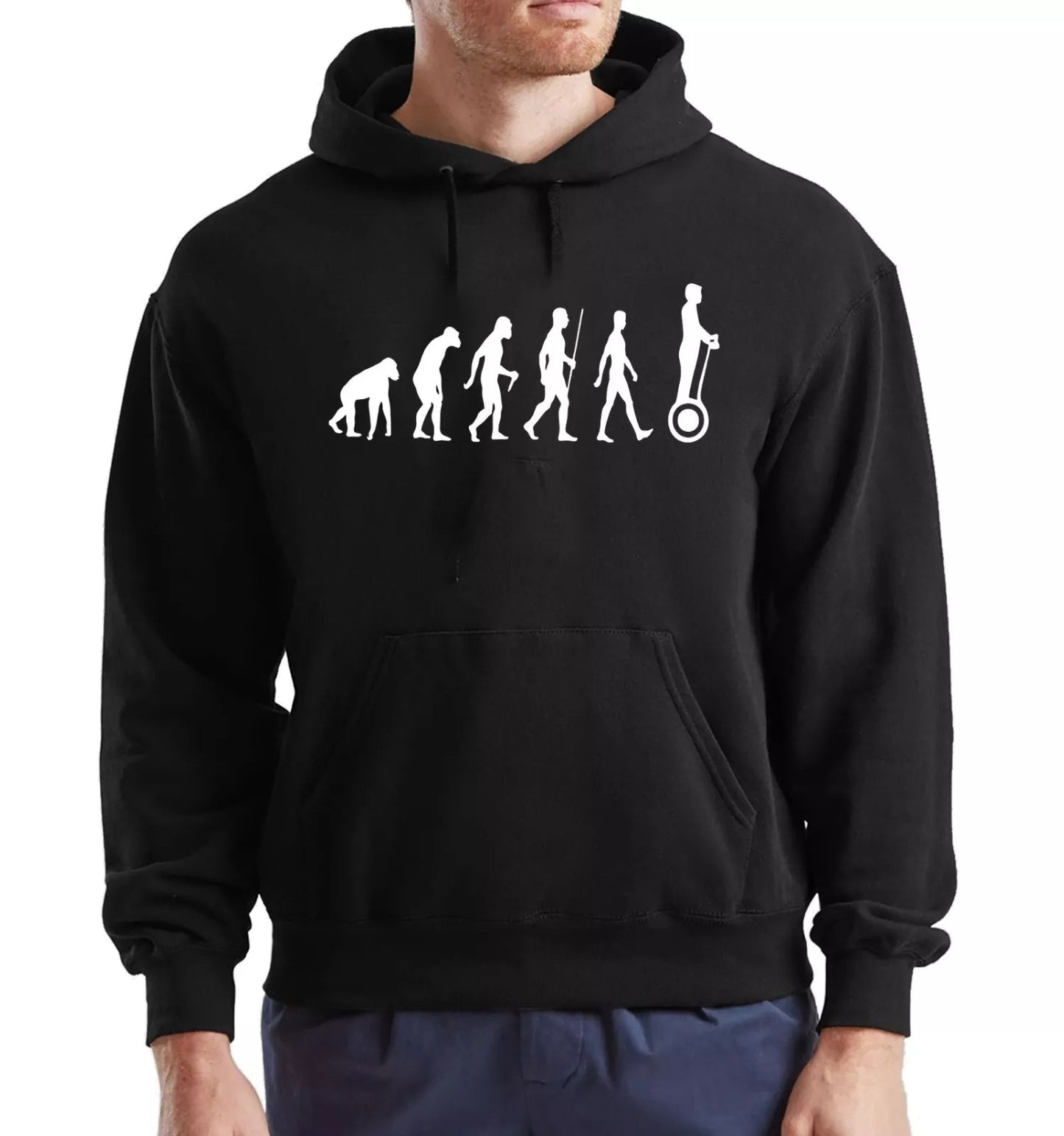 Evolution Of Personal Transporter Hoodie Men's Evolution Of Personal Transporter Hoodie Men's