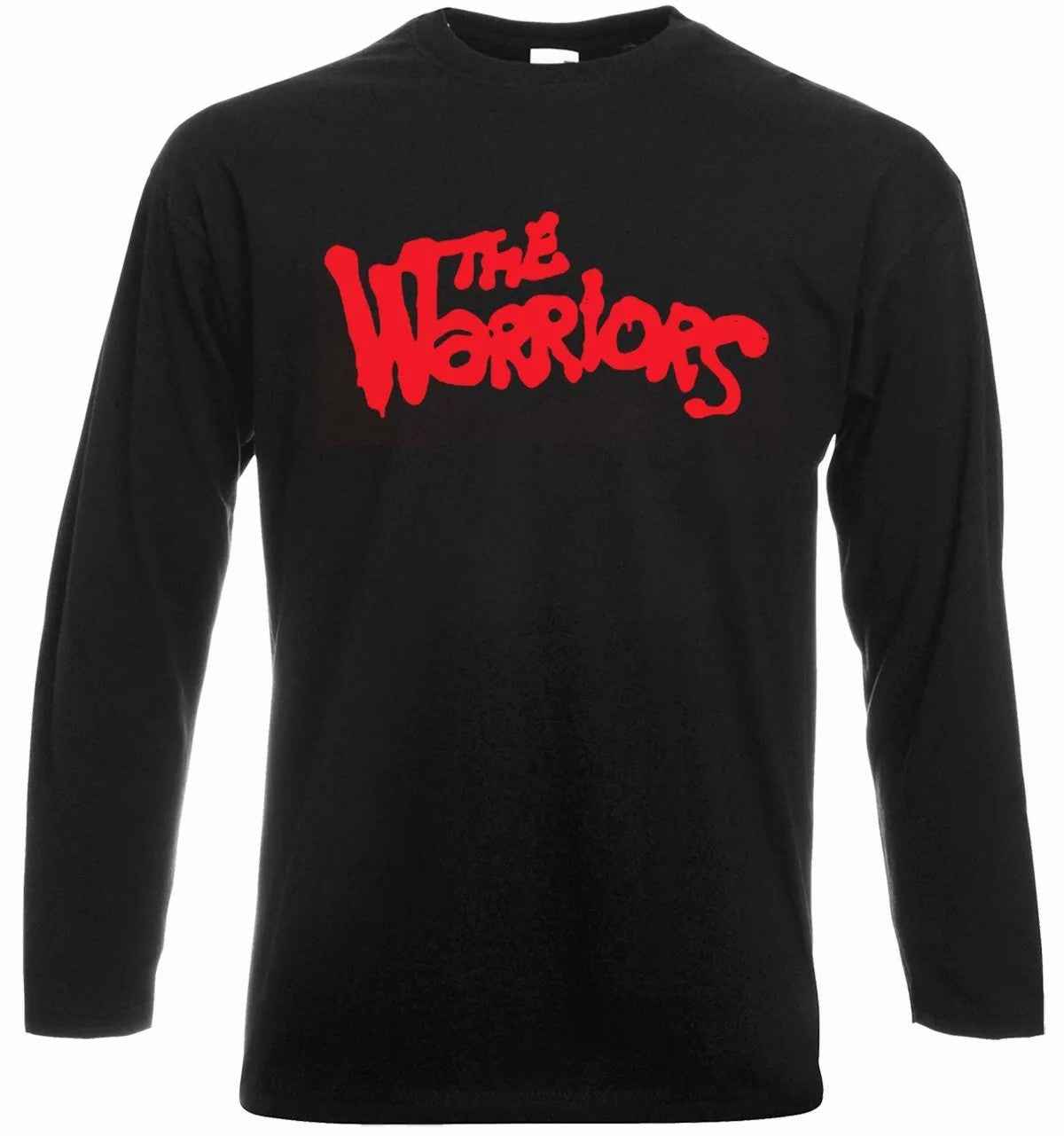 Warriors Long Sleeve T-Shirt - Retro 70s Movie Street Gang Mens Tee Top Warriors Long Sleeve T-Shirt - Retro 70s Movie Street Gang Mens Tee Top