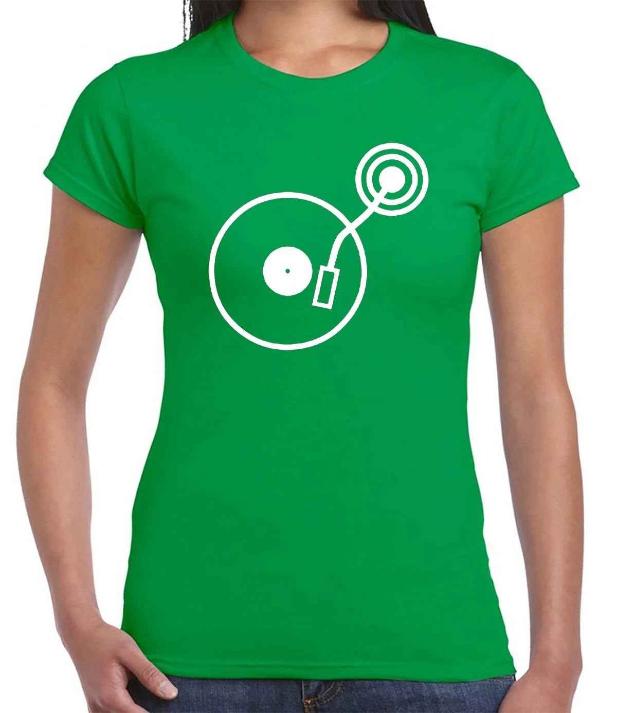 DJ Turntable | LADIES T-SHIRT