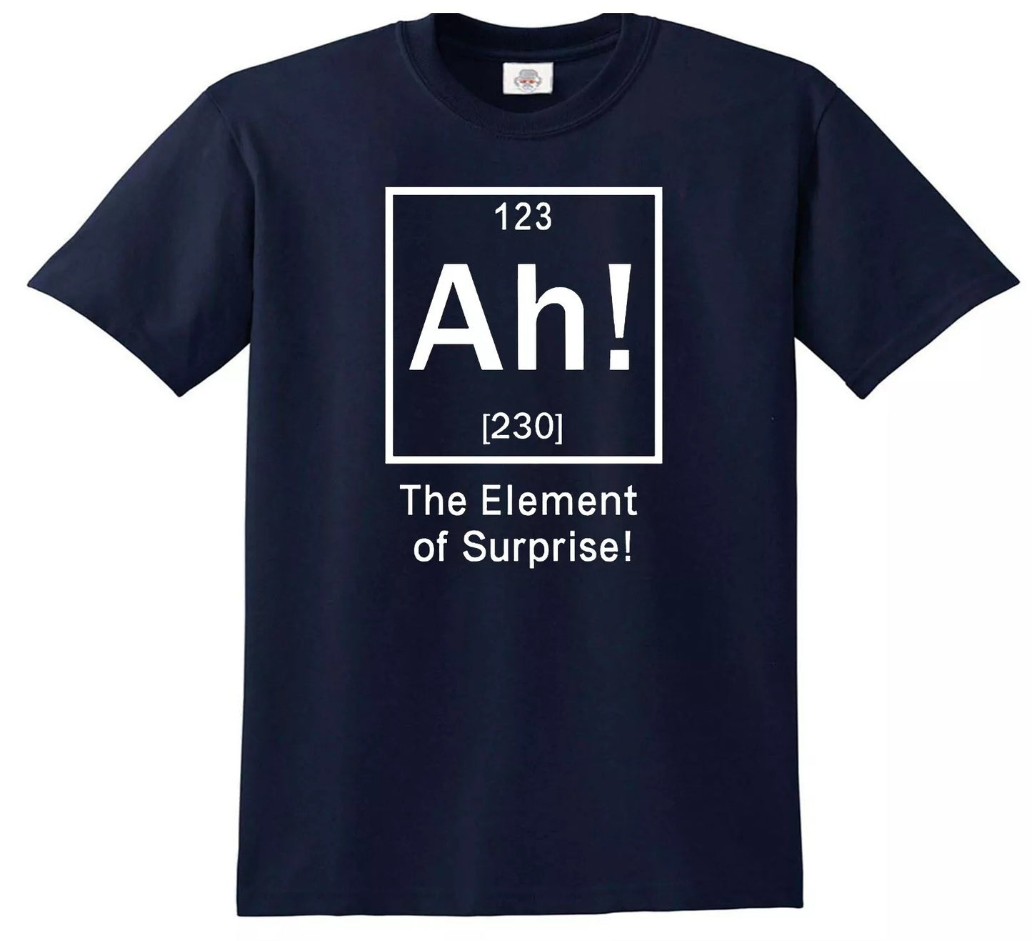 The Element Of Surprise | KID'S T-SHIRT NAVY T-SHIRT WHITE PRINT The Element Of Surprise | KID'S T-SHIRT