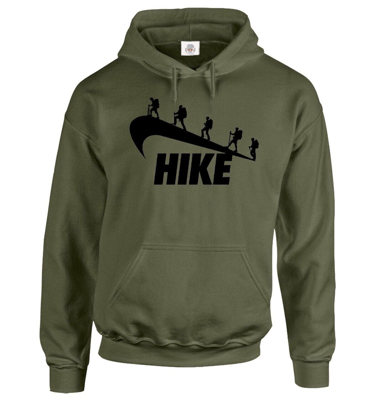 Hike Parody Mountain Hoody For Men's