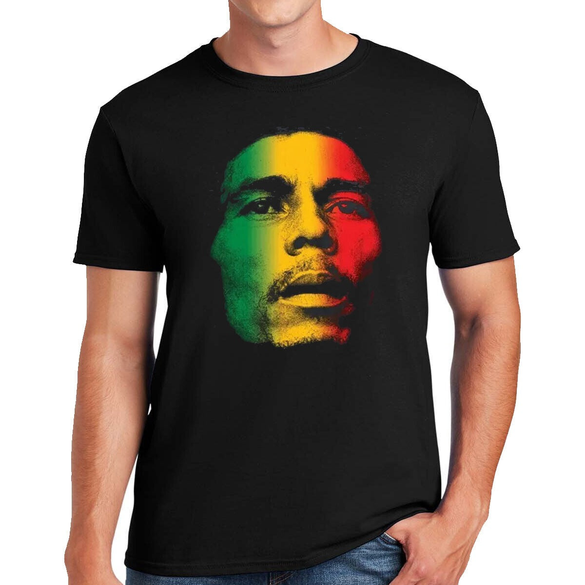 Bob Marley Face | MEN'S T-SHIRT
