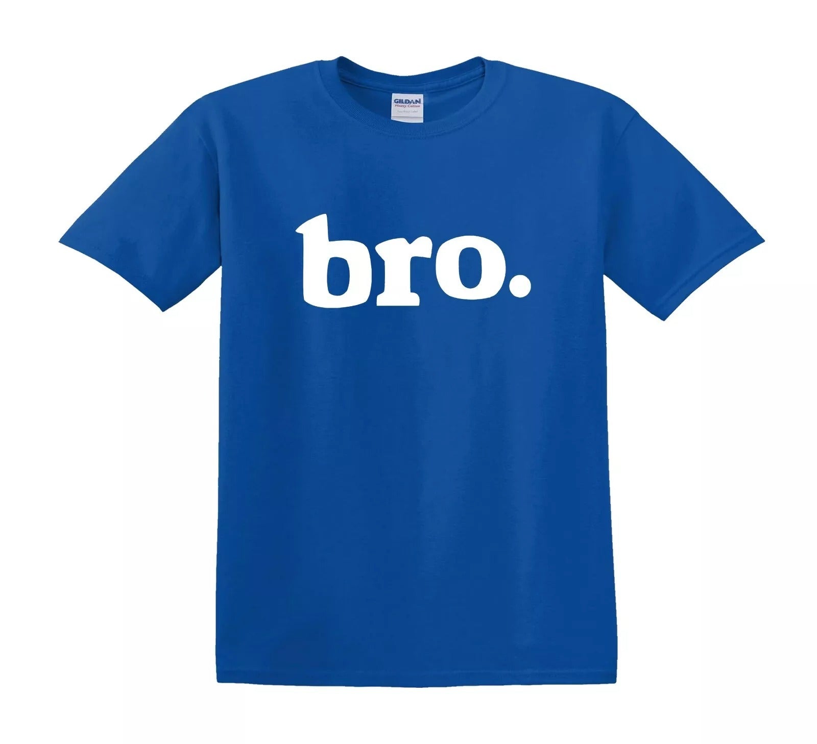 BRO LEETER TWEEN BOY | KID'S T-SHIRT ROYAL BLUE T-SHIRT WHITE PRINT BRO LEETER TWEEN BOY | KID'S T-SHIRT
