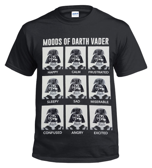 MOODS OF DARTH VADER  | MEN'S T-SHIRT