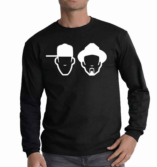Masters At Work T-Shirt Men's Long Sleeve Love House Gangster Logo Top Masters At Work T-Shirt Men's Long Sleeve Love House Gangster Logo Top