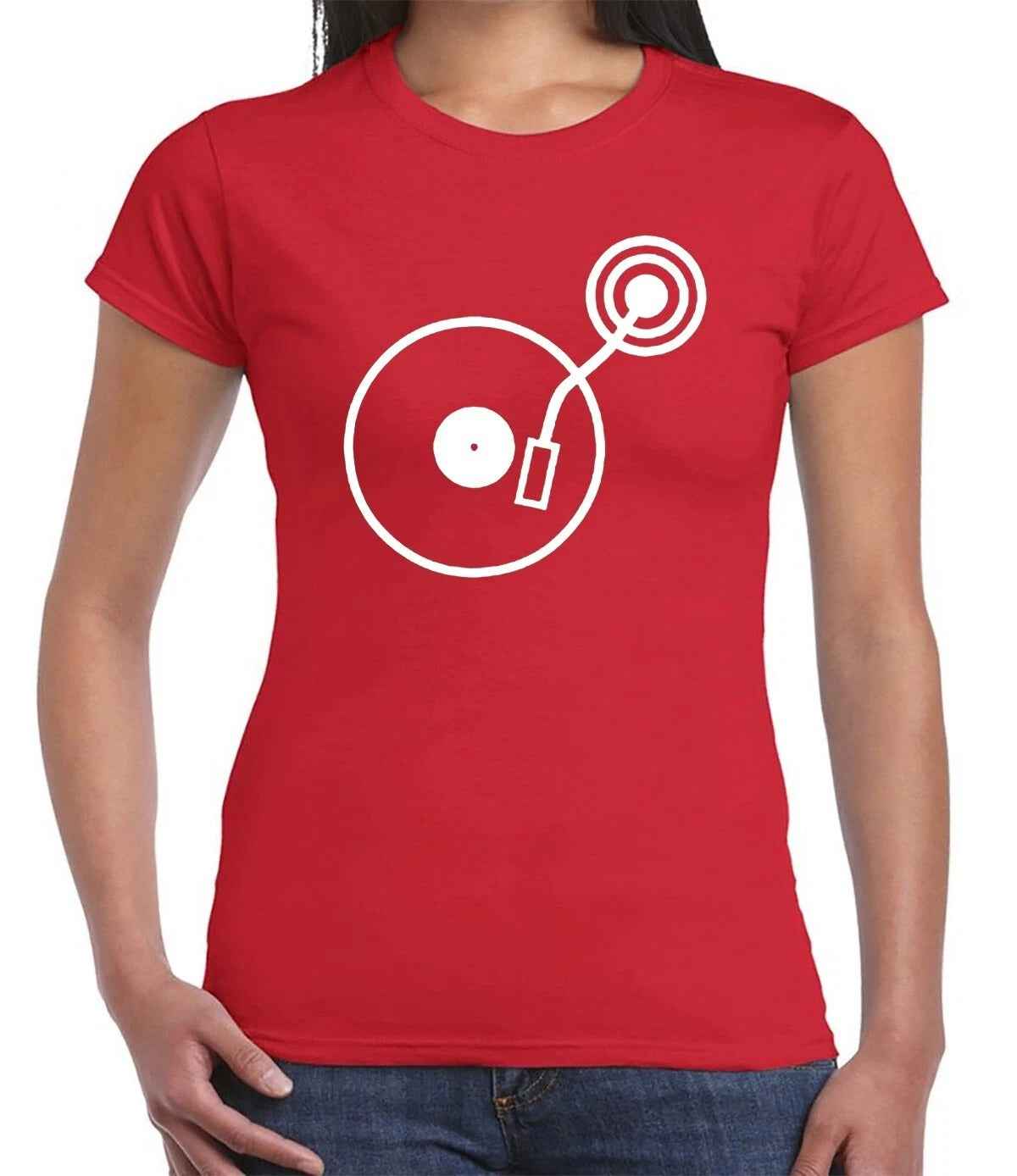 DJ Turntable | LADIES T-SHIRT
