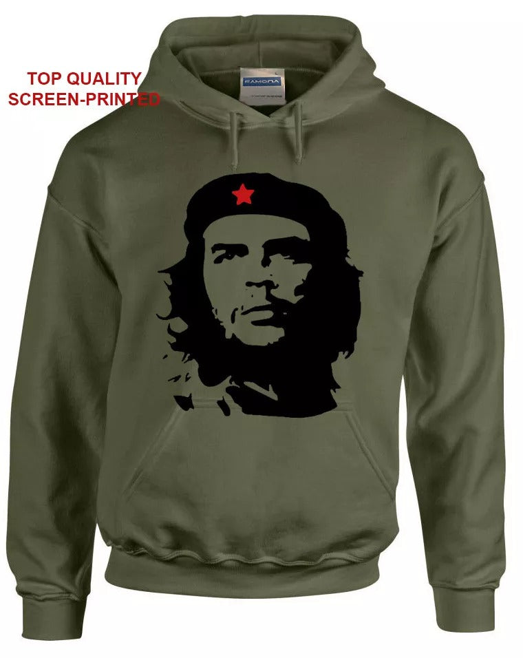 Che Guevara Face Hoody For Men's