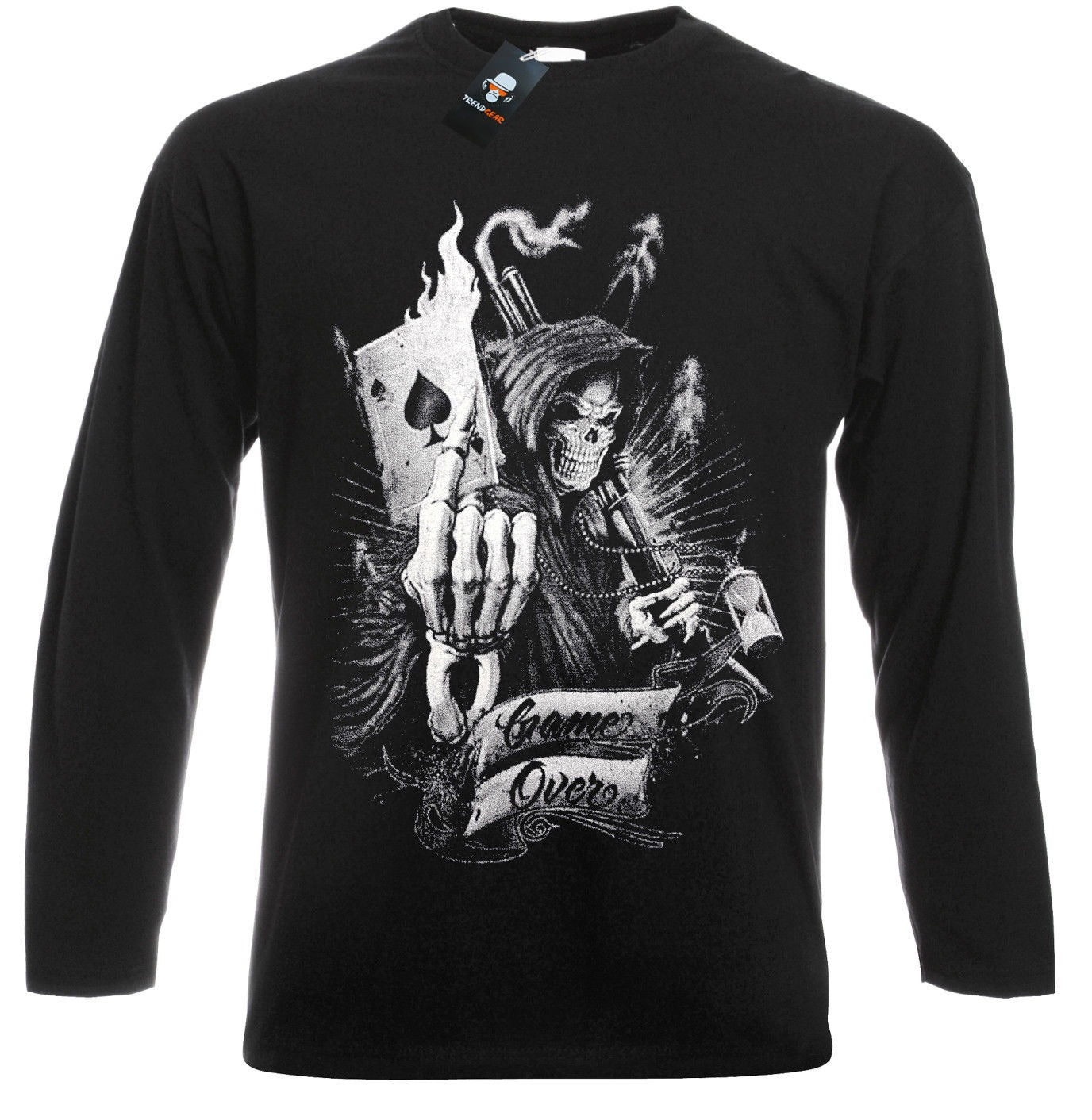Official Game Over Long Sleeve T-Shirt Men's
