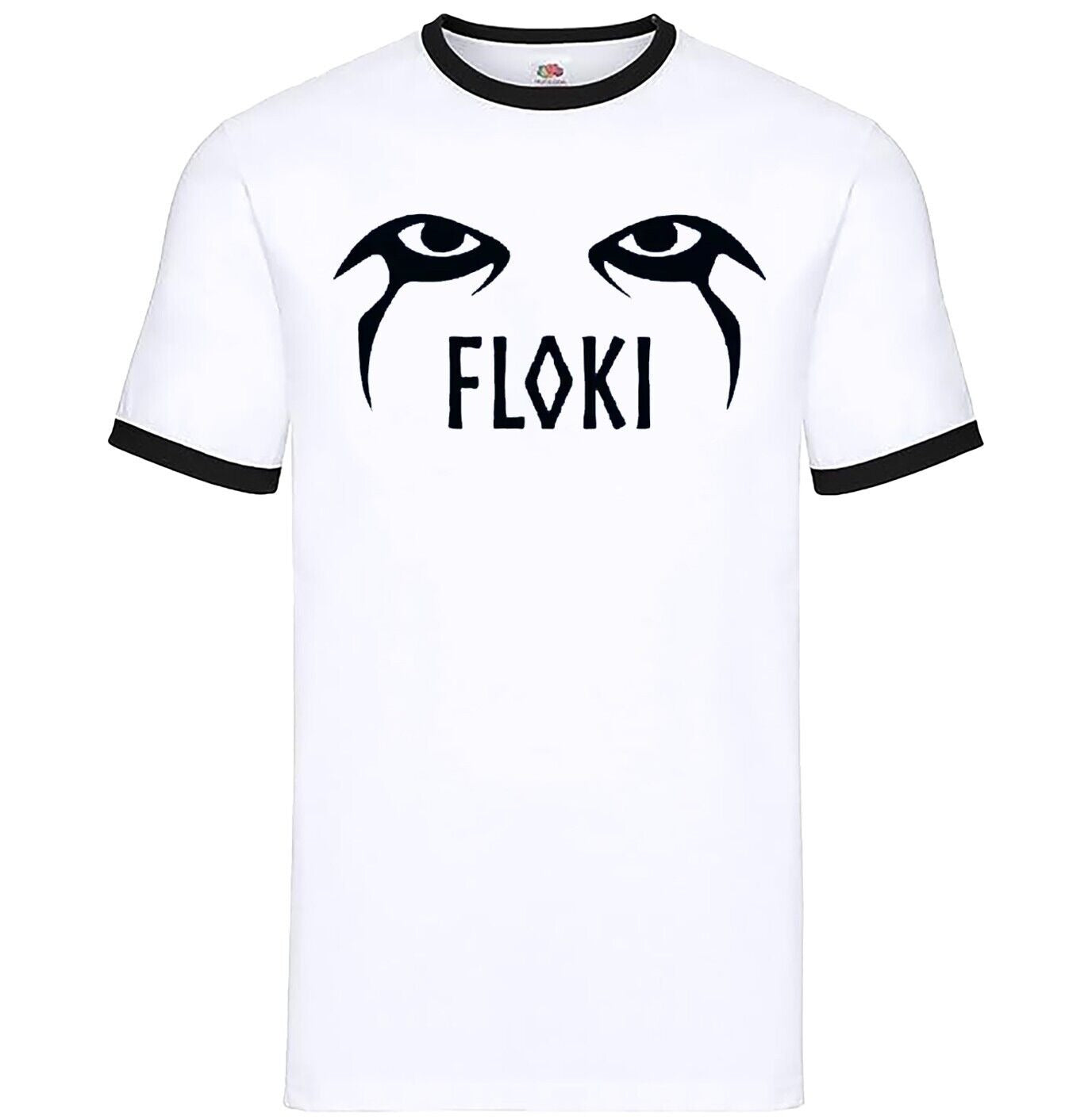 FLOKI RINGER 2 IN 1 VIKINGS EYES | MEN'S T-SHIRT STYLE 2 FLOKI RINGER 2 IN 1 VIKINGS EYES | MEN'S T-SHIRT