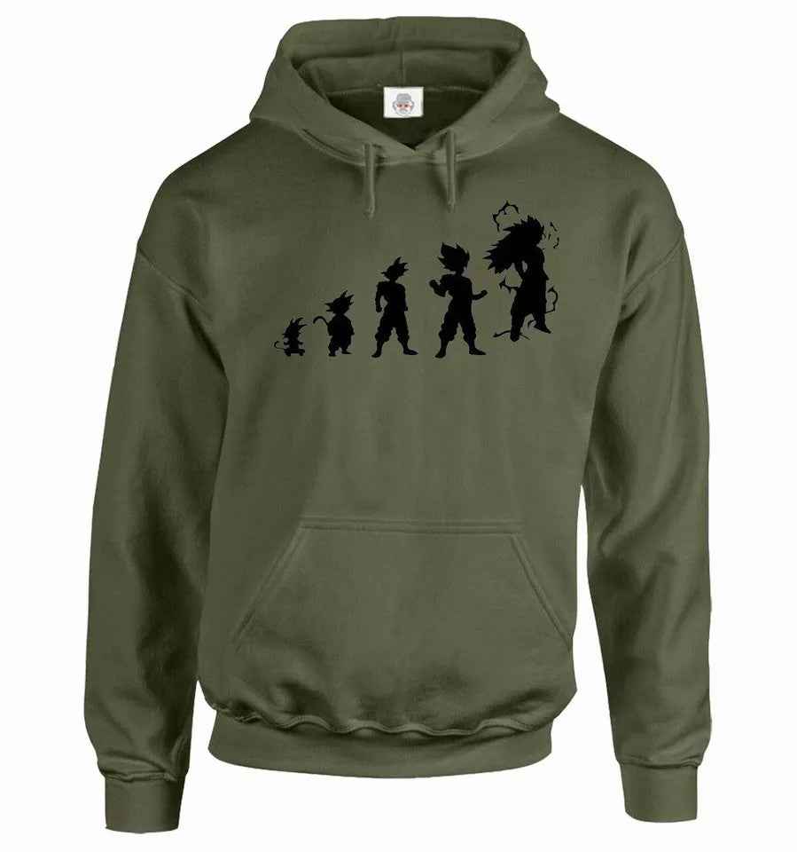 Evolution Of Dragon Ball Goku Hoodie Sweatshirt Mens Funny Z Anime Hoody Evolution Of Dragon Ball Goku Hoodie Sweatshirt Mens Funny Z Anime Hoody