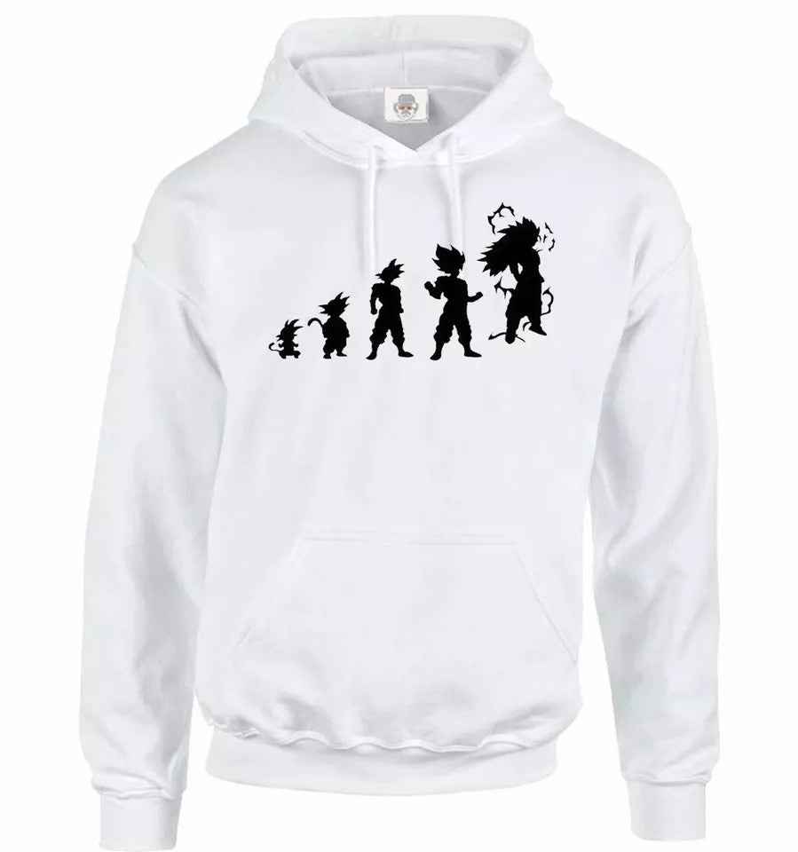 Evolution Of Dragon Ball Goku Hoodie Sweatshirt Mens Funny Z Anime Hoody Evolution Of Dragon Ball Goku Hoodie Sweatshirt Mens Funny Z Anime Hoody