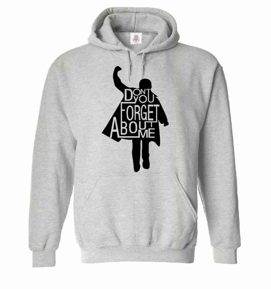 Breakfast Club Hoodie Sweatshirt for Men - Don't You Forget About Me Hooded Sweatshirt Breakfast Club Hoodie Sweatshirt for Men - Don't You Forget About Me Hooded Sweatshirt