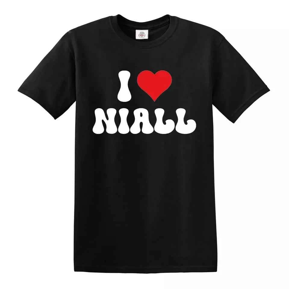 I Love Niall T-Shirt - Men's I Heart Niall Valentine's Day Tee Top I Love Niall T-Shirt - Men's I Heart Niall Valentine's Day Tee Top