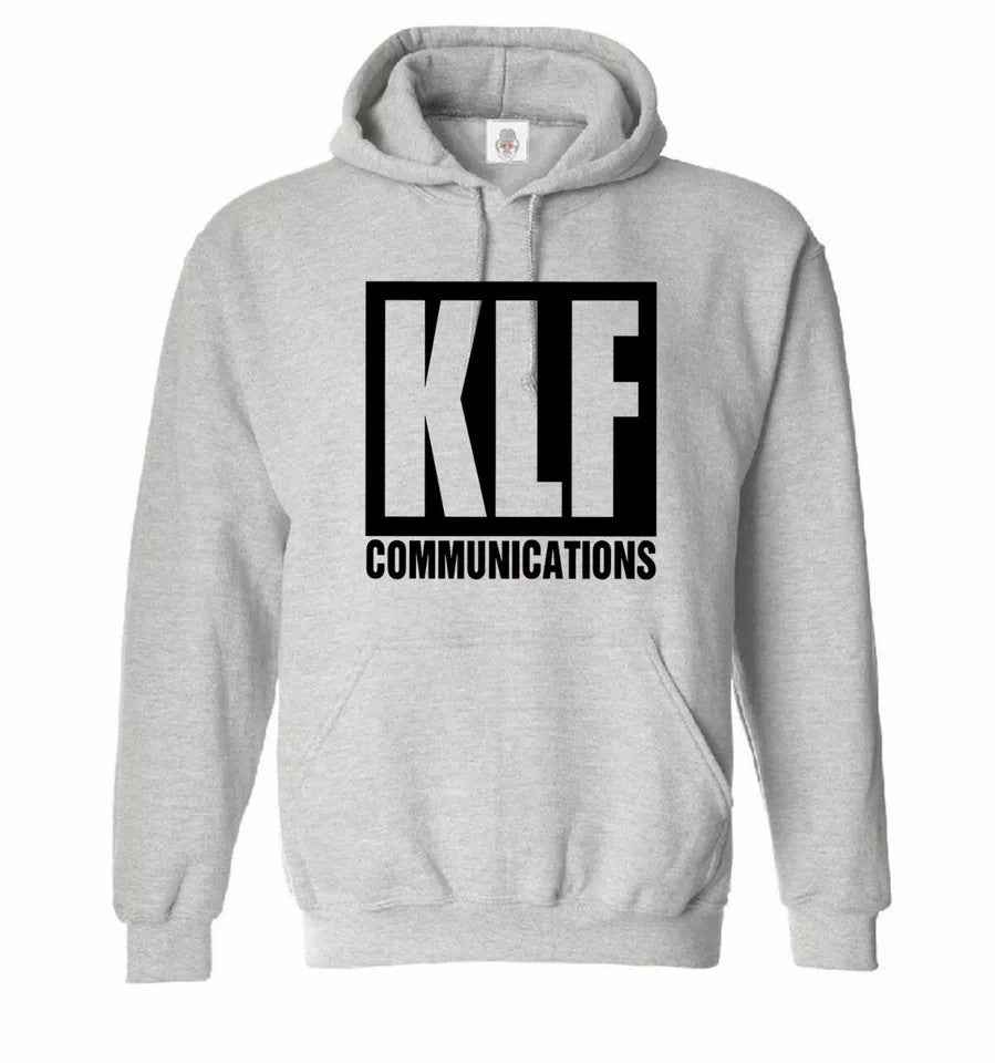 KLF Communications 90s Retro Hoodie Sweatshirt for Men KLF Communications 90s Retro Hoodie Sweatshirt for Men
